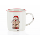 Kubek ceramiczny - COFFEE FIRST - 310 ml