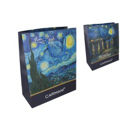 Torba prezentowa mała - Van Gogh Starry Night - 25x20x10 cm