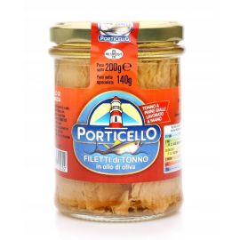 Porticello - Tuńczyk - filety z oliwie z oliwek - 190 g