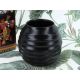 Matero ceramiczne czarne z zawieszką - 400 ml - Joao Miguel Perez
