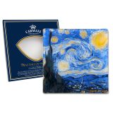 Telerz dekoracyjny - Vincent Van Gogh Starry Night - 13 x 13 cm