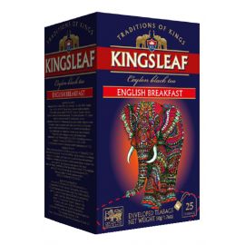 KINGSLEAF - English Breakfast - w sasz. kopertowanych - 25 x 2 g