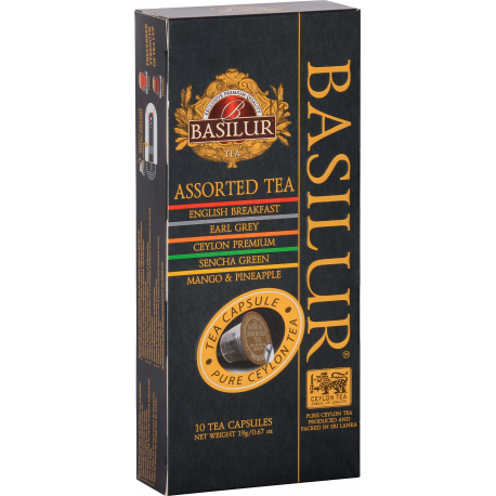 TEA CAPSULE - Assorted 2x1,5g & 8x2g