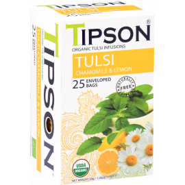 ORGANIC TULSI CHAMOMILE & LEMON w saszetkach - 25 x 1,2 g
