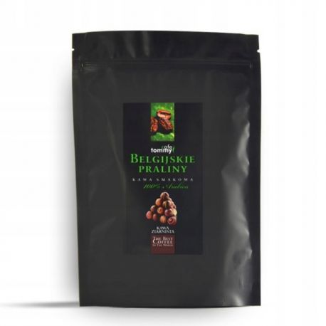 Tommy Cafe - ziarnista kawa smakowa Belgijskie Praliny - 250 g
