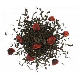 Czarna herbata cejlońska z dodatkiem żurawiny