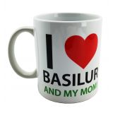 Kubek I LOVE BASILUR AND MY MOM - 300 ml