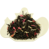 Czarna herbata cejlońska z chabrem i aromatem marcepanu - 100 g