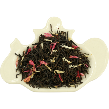Czarna herbata cejlońska z chabrem i marcepanem - 100 g