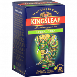 KINGSLEAF - Imperial Green - saszetki w kopertach - 25 x 1,5 g