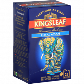 KINGSLEAF - Royal Assam - saszetki w kopertach - 25 x 2 g