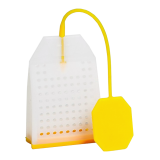 Zaparzacz silikonowy - żółta torebka