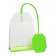 Zaparzacz silikonowy - zielona torebka