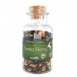 TOMMY CAFE - Santa Berry - herbata czarna - słoik/butelka - 80 g