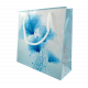Torebka prezentowa K0 - kwiaty błękitne
