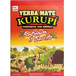 Kurupi Katuava y Burrito - Yerba Mate - 500 g