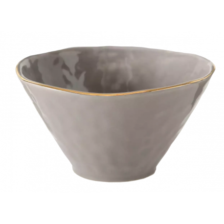 Chawan Czarka ceramiczna szara NELLA