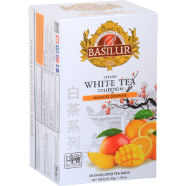 WHITE TEA - MANGO ORANGE saszetki - 20 x 1,5 g