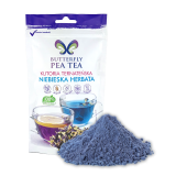 Butterfly Pea Tea - Klitoria Ternateńska - Niebieska Herbata Mielona - 100 g