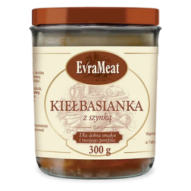 EvraMeat - Kiełbasianka z szynką - słoik 300 g