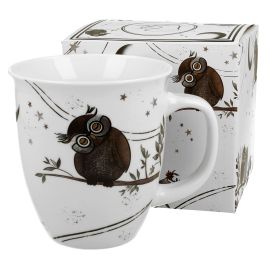 Kubek porcelanowy - Charming Owls - 650 ml