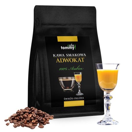 Tommy Cafe - ziarnista kawa smakowa Adwokat- 250 g