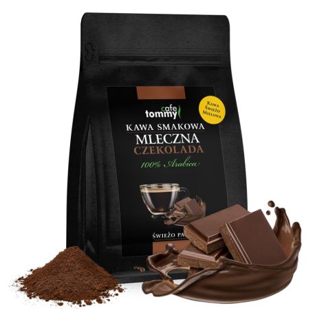 Tommy Caffe - kawa mielona CZEKOLADA MLECZNA - 250 g