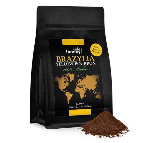 TOMMY CAFE - kawa mielona - Brazylia Yellow Bourbon - 250 g