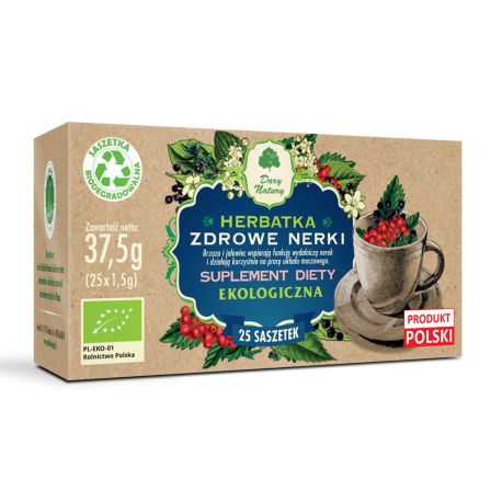 Herbatka Zdrowe Nerki - Dary Natury - 25 x 1,5 g