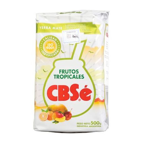 Yerba Mate CBSe Fructos Tropicales -500g