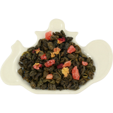 Zielona herbata z truskawką, różą i aromatem żurawiny - 100 g