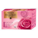 Herbata czarna z płatkami róży damasceńskiej - lekka róża - Sweet Memories - 20 x 1,5 g