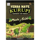 Kurupi - Yerba Mate Compuesta con Hierbas Menta Boldo - 500 g