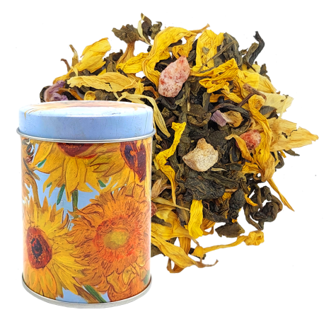 Herbata van Gogha - zielona - puszka - 50 g