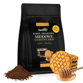 TOMMY CAFE - kawa mielona - Miodowe Ciasteczko - 250 g