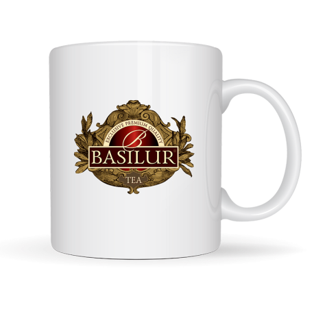 Kubek z logo BASILUR