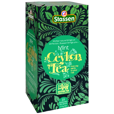 STASSEN - Mint Black Tea sasz. kop. 25 x 1,5 g