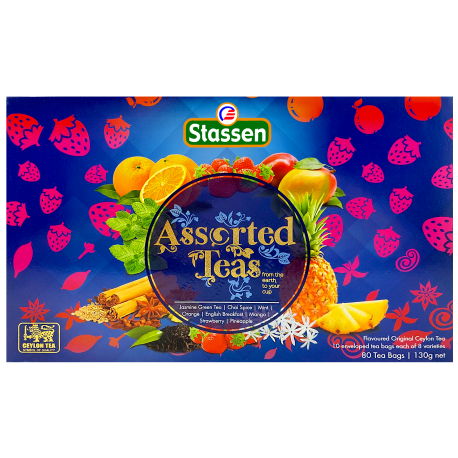 STASSEN - Assorted Teas Blue sasz. kop. 80 szt.