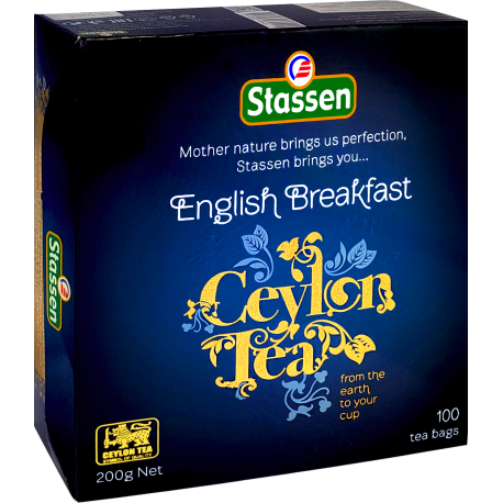 STASSEN - English Breakfast sasz. kop. 100 x 2 g