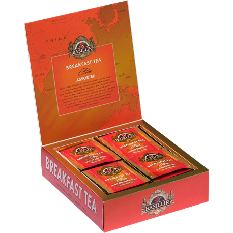 Zestaw herbat BREAKFAST TEA ASIA saszetki - 32 szt.