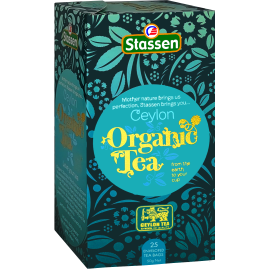 STASSEN - Organic Black Tea sasz. kop. 25 x 2 g