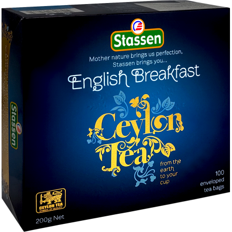 STASSEN - English Breakfast sasz. kop. 100 x 2 g