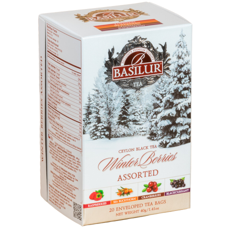 Zestaw herbat WINTER BERRIES ASSORTED saszetki - 20 x 2 g