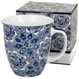 Kubek porcelanowy GANIKA BLUE - 650 ml