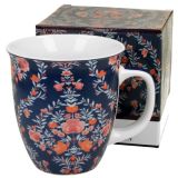 Kubek porcelanowy MANU BLUE - 650 ml