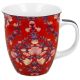 Kubek porcelanowy MANU RED - 650 ml