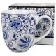 Kubek XXL porcelanowy NARESH BLUE - 1000 ml