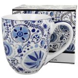 Kubek XXL porcelanowy NARESH BLUE - 1000 ml