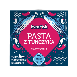 EvraFish - Pasta z tuńczyka sweet chilli - 85 g