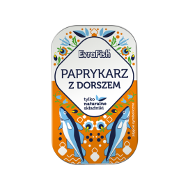 EvraFish - Paprykarz z dorszem - 125 g